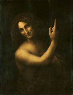Saint Jean Baptiste par Léonard De Vinci